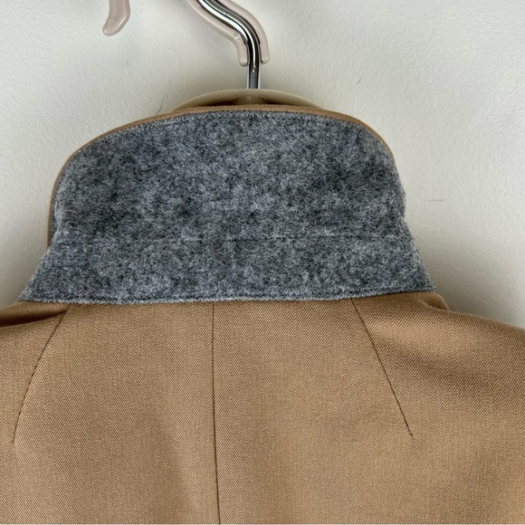 J Crew Original Schoolboy Khaki Blazer sz 4 Tailored Preppy Career Office - Picture 5 of 16